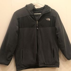 North Face Boys Reversible Fleece Jacket sz 14/16